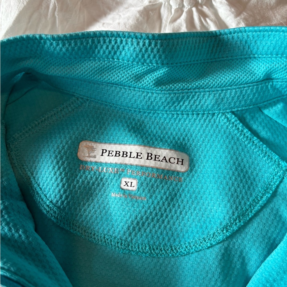 Pebble Beach Aqua Performance Pullover - image 4